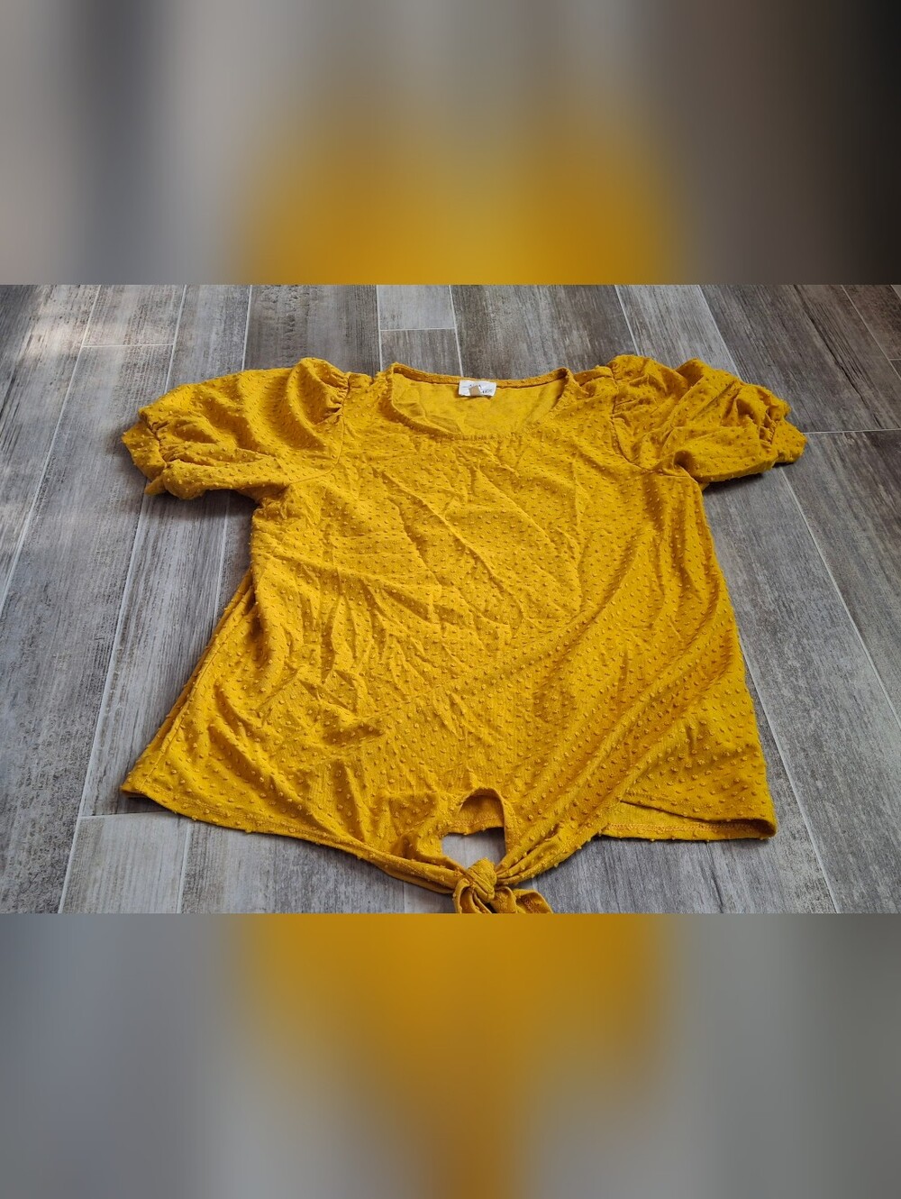 Womens Vintage Aesthetic Cottagecore BohoChic Ava James Top Size M.